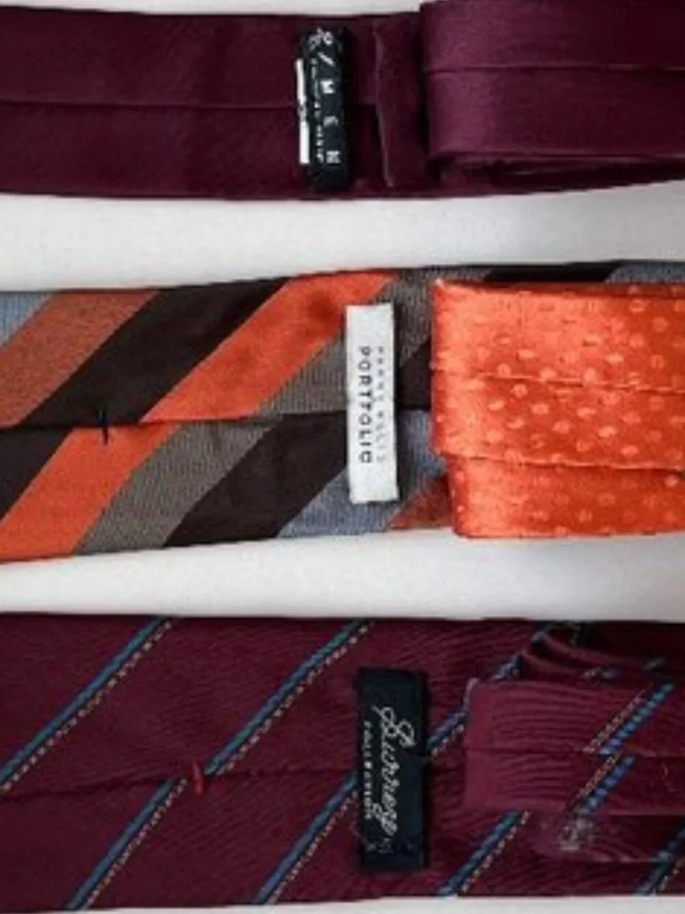 Bundle - 21 Men, Perry Ellis Portfolio, Surrey Collection Men's Tie's Multicolor
